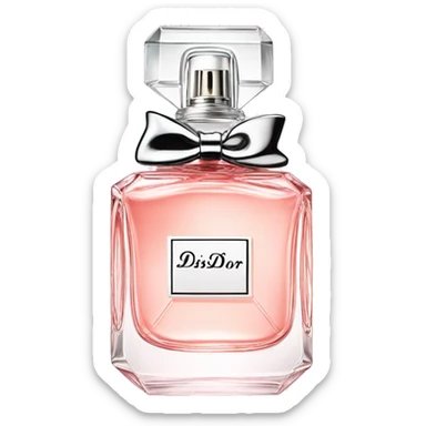 Miss dior perfume sticker