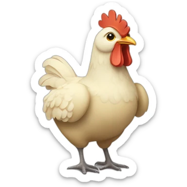 spring chicken sticker