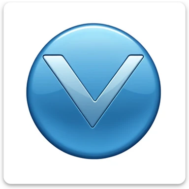 Verified blue check mark sticker