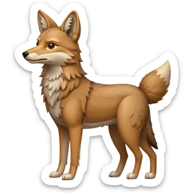 Coyote sticker
