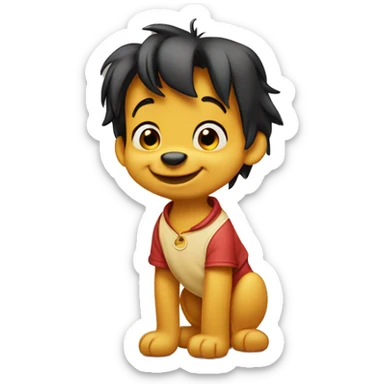 Winnie the pooh sticker