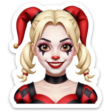 Harley Quinn from DC Comics sticker