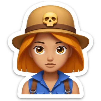 Amber brawl stars  sticker