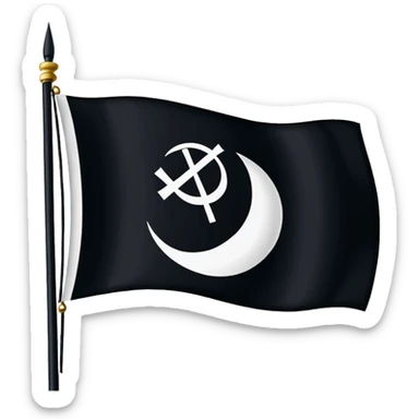 Isis flag sticker