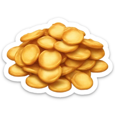 Butterscotch chips sticker