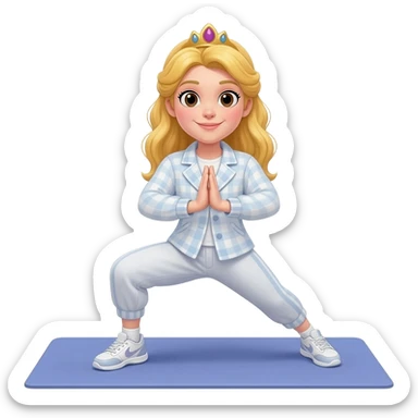Princess aerobics is my go off too in water princ sticker