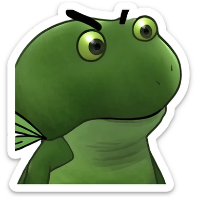 cute bee with cherry sticker