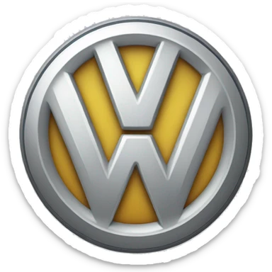 Volkswagen logo  sticker