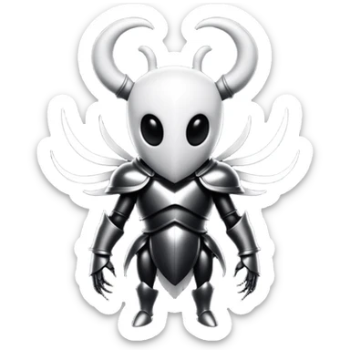como el original hollow knight sticker