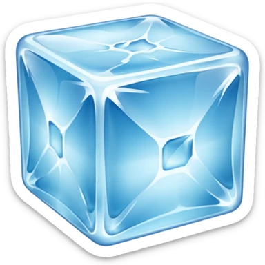 Break the ice sticker