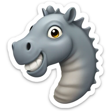 Hippocampe  sticker