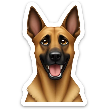 Malinois dog sticker