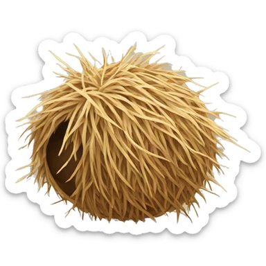 tumbleweed rolling sticker