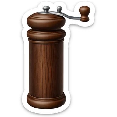 Pepper mill sticker