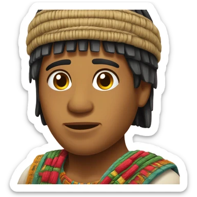 peruvian inca sticker