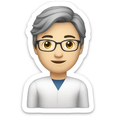 Make an avatar for your assistant under the name iBek, he is a modern Kazakh sticker