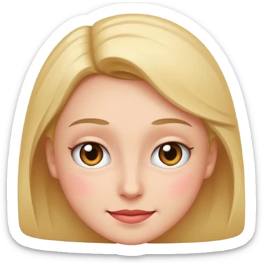 seductive emoji, half-lidded eyes, blushing, smirk sticker
