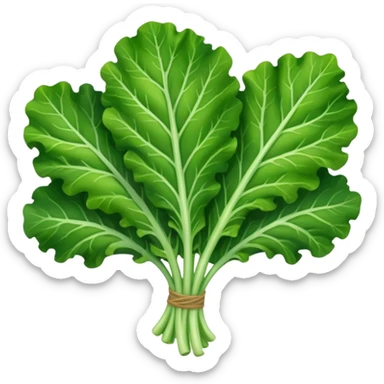 mustard greens sticker