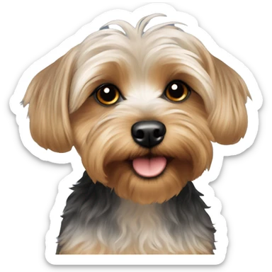 Yorkiepoo sticker