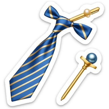 tie needle, tie, pocketsquare, accessoires sticker