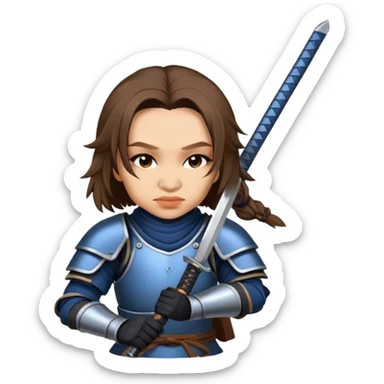 Samurai Defender sticker