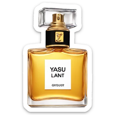 YSL perfume  sticker