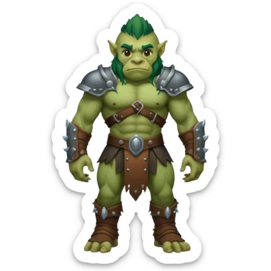 Troll full body sticker