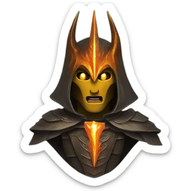 Sauron Lord Of The Ring sticker