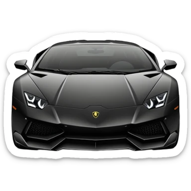LAMBORGHINI SV OR LAMBORGHINI VENENO MAT BLACK sticker