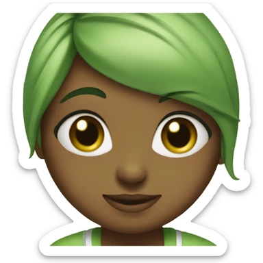 matcha girlie sticker