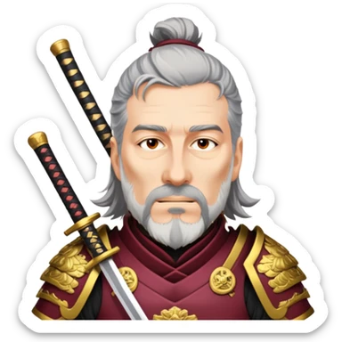Samurai Leader sticker