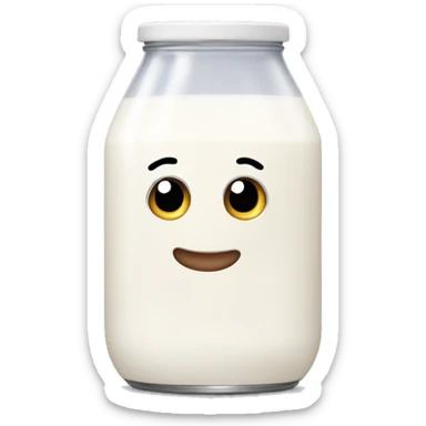 Milk  sticker