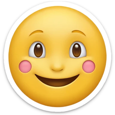 Smile emoji sticker