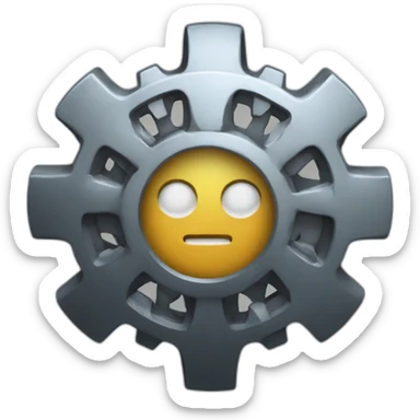 cog sticker