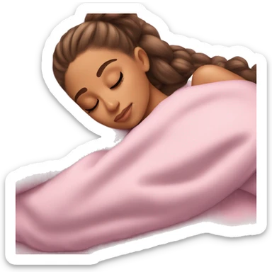 Ariana Grande sleeping sticker