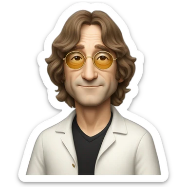 john lennon sticker