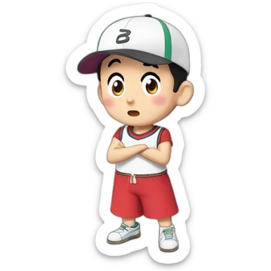 crayon shin chan sticker