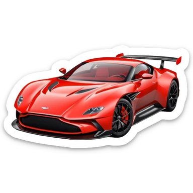 Aston Martin Vulcan  sticker