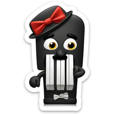 Pez flamenco  sticker
