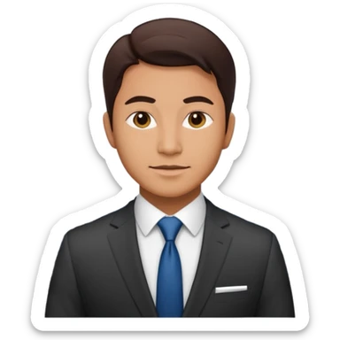 thirty-year- old financial investor from Malaysia involved in multiple real estate and business ventures in Manhattan and the Middle East. sticker