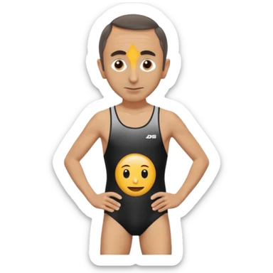 Éric Zemmour, en maillot de bain sticker