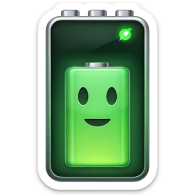 battery icon sticker