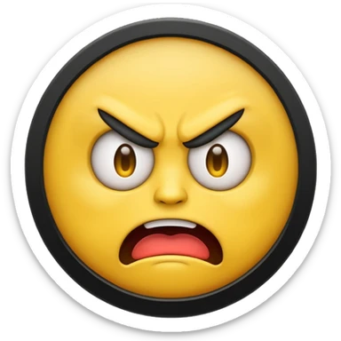 emoji drawing on tablet angry sticker