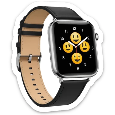 um RELÓGIO minimalista sticker