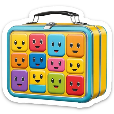 1990’s lunchbox sticker