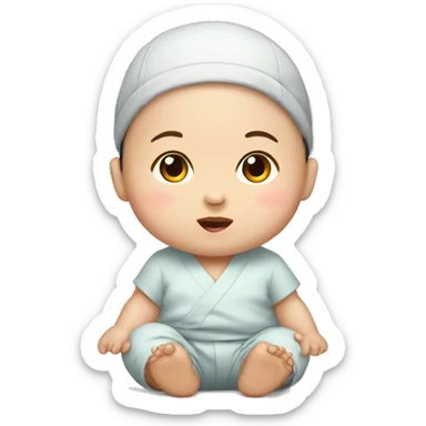 korean baby sticker