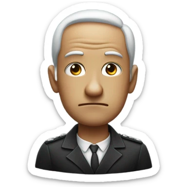 Judging severely sticker