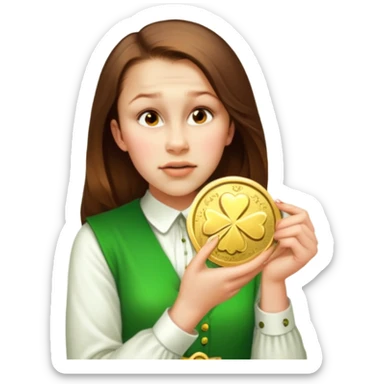 Golden Token sticker