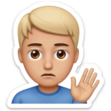 Hayır bu istediğim şey değil sticker