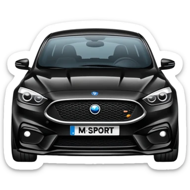 R2 m-sport company sticker